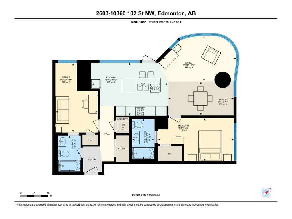 #2603 10360 102 St Nw, Edmonton